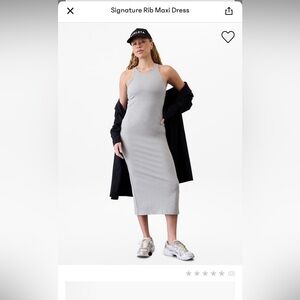 Athleta signature Rib Maxi Dress NWOT